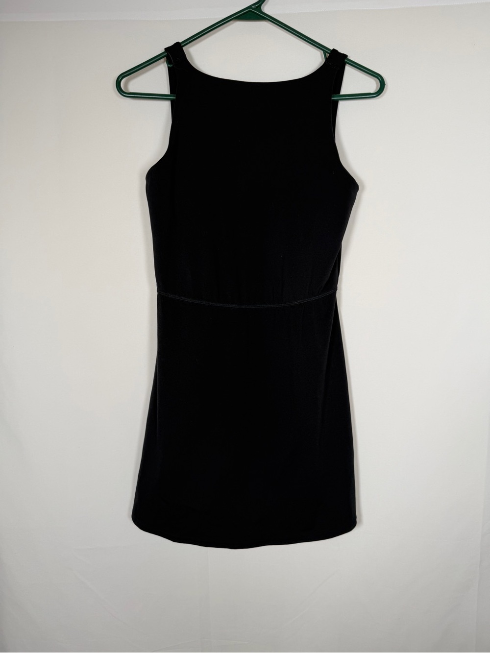 Black Sleeveless Athletic Pickleball, Golf, Tennis Prep Mini Dress